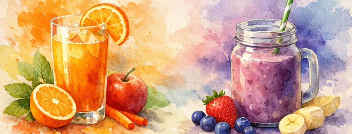 Fresh Juice Versus Smoothie: Which Suits You?