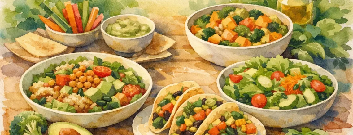 Plant Based Family Meal Ideas for Easy Nights