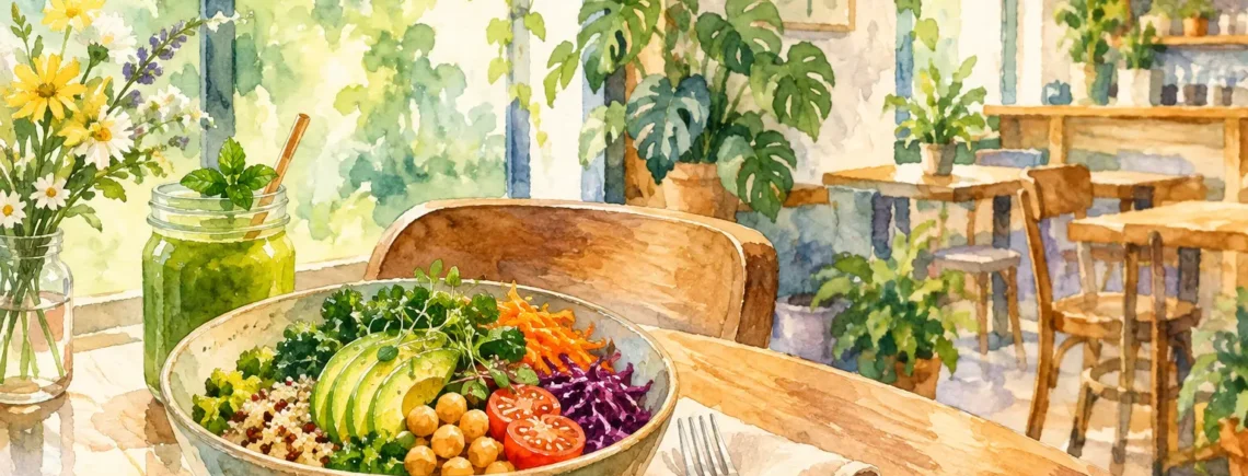 A Vegetarian Cafe Review: What Matters Most